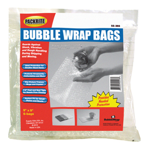 9 X 9 Bubble Wrap Bags